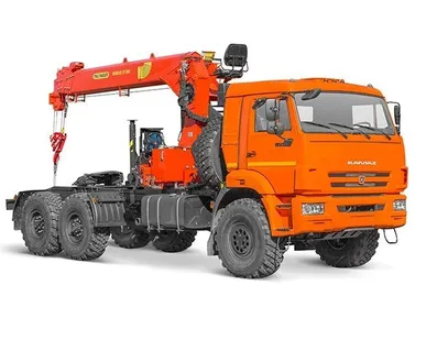 фото Седельный тягач Камаз 43118 с КМУ ИНМАН ИТ-150