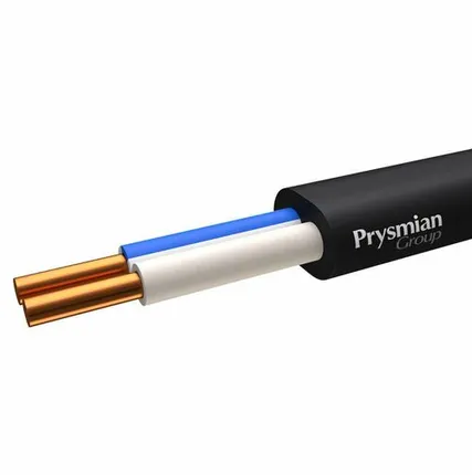 Фото №0 Кабель ВВГ-Пнг(А)-LS 2х1.5 ОК (N) 0.66кВ (бухта) (м) РЭК-PRYSMIAN 1602040101