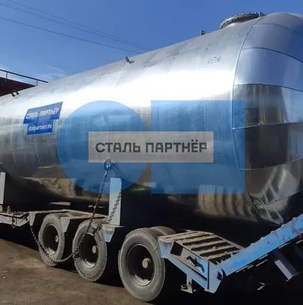 Фото №0 Резервуар 75м3 горизонтальный стальной (РГС-75)