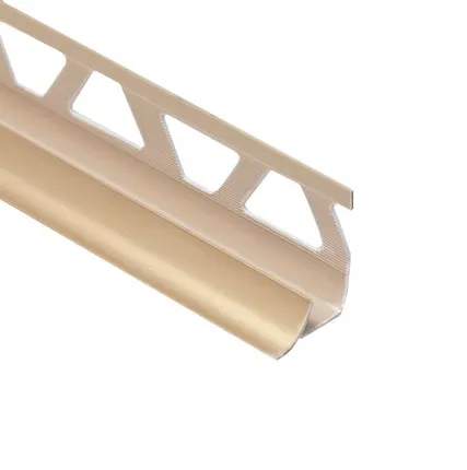 Фото №0 Раскладка под плитку Идеал внутренняя Металлик золотистый/ 082 8 мм 2,5 м Вп8 082/МЕТ ЗЛТ