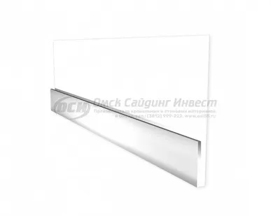 фото Начальная планка (сайдинг блок-хаус) RAL 7004 (Серый)