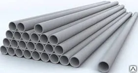 Фото №0 Труба безнапорная БНТ а/ц 100 мм х4000 мм вес 24кг