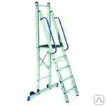 фото Стремянка профи TOR 708 (8 ступ.) 193 см, алюминий 18,6 кг