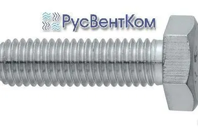 фото Болт оцинкованный М8х25, DIN 933, полная резьба