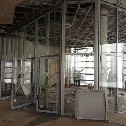 Фото №0 Установка витражных окон