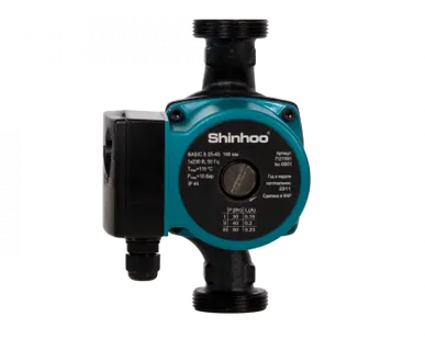 фото Циркуляционный насос SHINHOO BASIC 25-16 230 1x230V