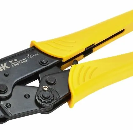 Фото №0 IEK Клещи обжимные КО-09 1,0-10мм2 IEK