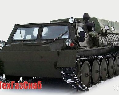 фото Гусеничный вездеход газ-34039