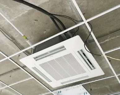 фото Обслуживание кассетных кондиционеров (сплит-систем)