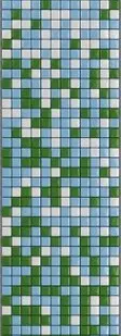 фото Растяжка из стеклянной мозаики 25-RFL-S-173
