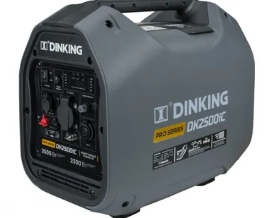 фото Генератор бензиновый инверторный Dinking DK2500iC (2.5кВт, 230В/50Гц, DK164F/P-2, бак 4л.)