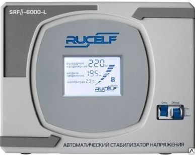 фото Стабилизатор напряжения Rucelf SRF. II -9000 напольный