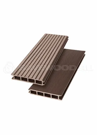 Фото №0 SW Ulmus - бесшовная террасная доска (декинг) из ДПК (Цвет:Терракот, Длина:3 м)