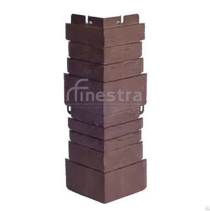 Фото №0 Наружный угол к фасадным панелям камень скалистый Тибет Н 450х140мм