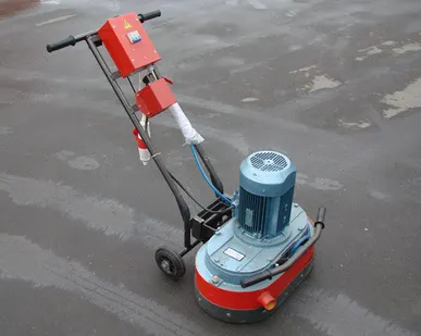 фото Бетонные полы 200 мм с шлифовкой затирочными и шлифовальными машинами