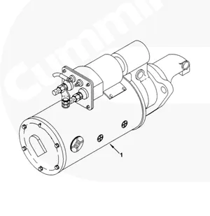 фото Стартер (24V/6,6kW) на двигатель Cummins 4BTAA 4934622