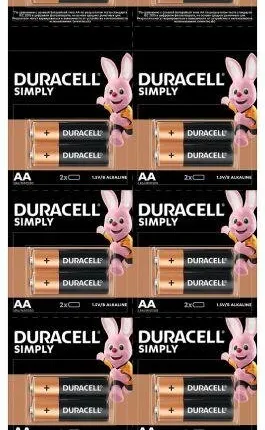 Фото №0 Элемент питания LR6-2BL BASIC 2х10 5010608 (блист.20шт) Duracell Б0051815