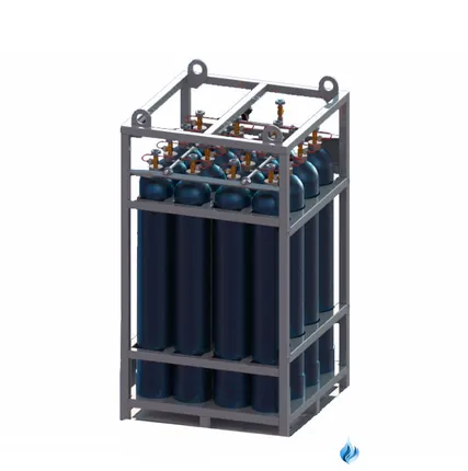 Фото №0 Моноблок газовый на 6 баллонов МБ-6-40-200 для кислорода