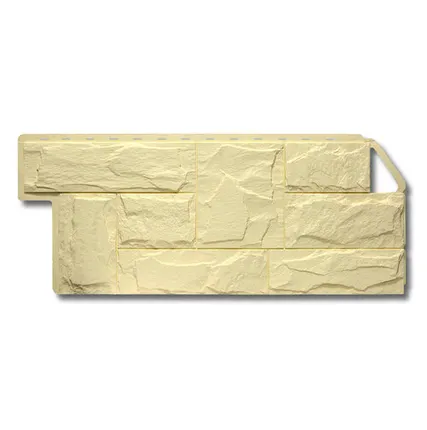 Фото №0 Фасадная панель (АП) Гранит ЭКО Песчаный 1130*480*23 мм (раб.размер 1010*450)