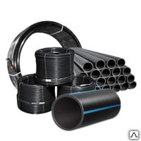 фото Труба питьевая ПНД ПЭ100 SDR17 ГОСТ 18599-2001 ДУ75*4,5