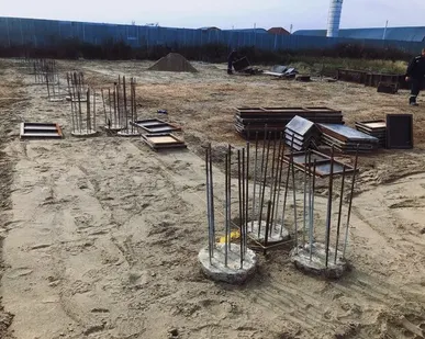 фото Арматурные стержни