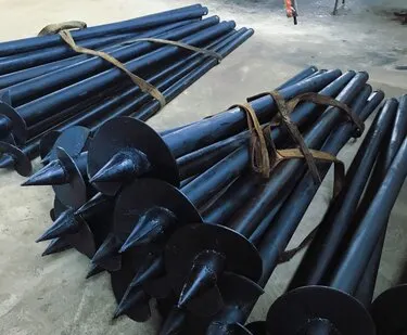 фото Винтовые сваи из НКТ