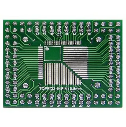 Фото №0 Макетная плата TQFP 32-100конт 0.5 и 0.8мм
