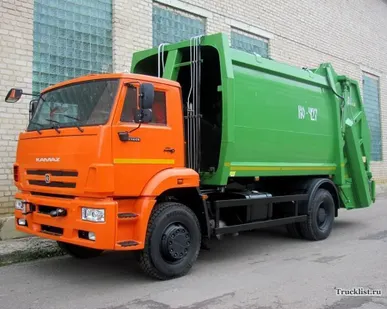 фото Мусоровоз КО-427-72/КО-427-72 с порталом КАМАЗ 53605