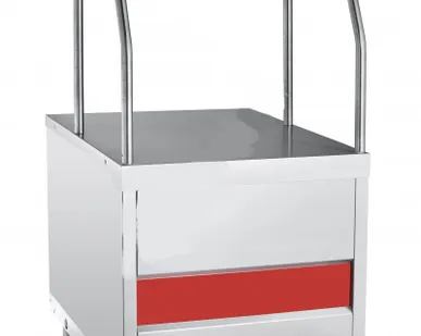 фото Прилавок Abat ПСП-70КМ вся нерж.