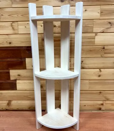 Фото №0 Полка угловая (липа) 3 яруса 800х200х200