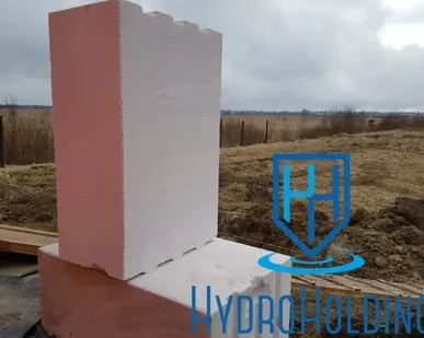 фото Гидроиизоляция стен из газобетона