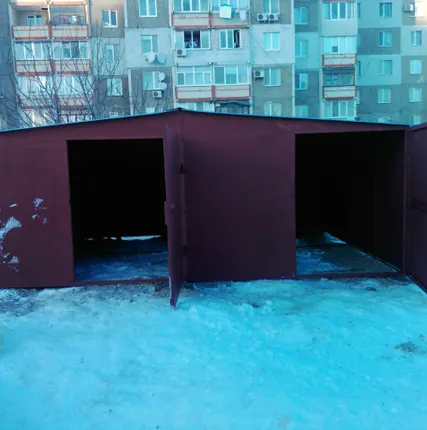 Фото №1 Металлический гараж большой