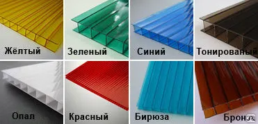фото Поликарбонат сотовый