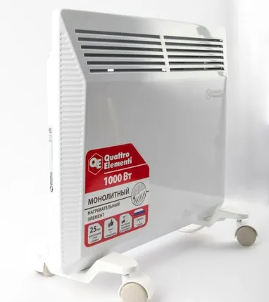 Фото №0 Нагреватель воздуха конвекторный QE-2000KM (2 кВт, нагревательный элемент монолитный) QUATTRO ELEMENTI