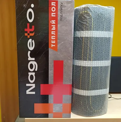 Фото №0 Теплый пол электрический (нагревательный мат) 6 кв.м