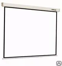 Фото №0 Экран настенный рулонный 160x160 см Braun Rollo Crystal-Line.