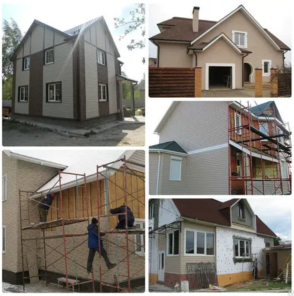 Фото №0 Монтаж сайдинга зданий