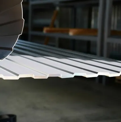 Фото №0 Профлист С-8 / графитовый серый / 0.45 мм. - RAL 7024 / Графитовый серый - Глянцевая - с ЛКП - Первый - С-8 - Индивидуальные - Опт (от 100 листов / от 200 м.пог.)