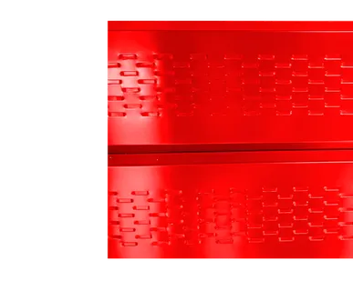 фото Сайдинг Кровля Сервис Экобрус софит Транспортный красный 0,45 мм Полиэстер