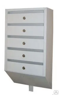 Фото №0 Ящик почтовый ПЯ(Н)-418 с наклонным дном