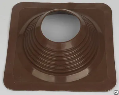 фото Проходник Мастер Флеш №8-RES силикон (178-330), Коричневый, прямой, силикон