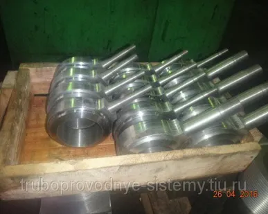 фото Отвод линзовый с фланцем Ду 125х15 мм ГОСТ 22808-83 на Ру до 63 МПа