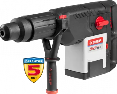 фото Перфоратор SDS-Max электрический ЗУБР 1500 Вт, 18 Дж, кейс / ЗПМ-52-1500 ЭК