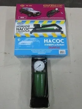 Фото №0 Насос ножной большой c монометром Старт Витебск