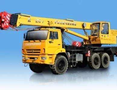 фото Автокран "Галичанин" КС-55713-5 (шасси Камаз-43118, 6х6, г/п 25тн., стрела