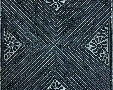 фото Чугунная плитка "Тригон"