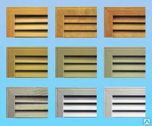 Фото №0 Решетка радиаторная ПВХ ламинация, 600х300 мм