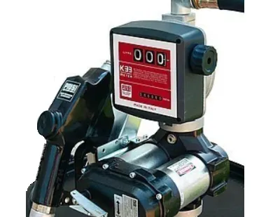 фото Drum BI-Pump 24V K33 A120 - Бочковой комплект для ДТ (мех. счетч., авт.пист.), 80 л/мин