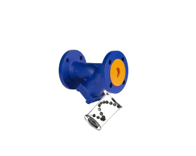 фото Фильтр сетчатый Ду 32 фланцевый REON с магнитной вставкой