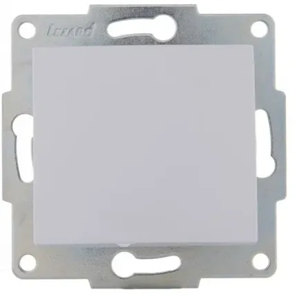 Фото №0 LEZARD Механизм выключателя 1-кл. 1п СП Karina 10А IP20 бел. 707-0288-100 LEZARD